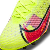 Nike Mercurial Vapor 14 Elite Kunstgras Voetbalschoenen (AG) Geel Rood Zwart