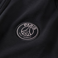 Nike Paris Saint Germain Fleece Hoodie Half-Zip 2021-2022 Zwart Roze