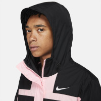 Nike Paris Saint Germain Trainingspak Hooded Woven 2021-2022 Zwart Roze Wit