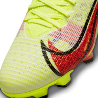 Nike Mercurial Superfly 8 Pro Gras Voetbalschoenen (FG) Geel Rood Zwart