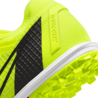 Nike Mercurial Vapor 14 Pro Turf Voetbalschoenen (TF) Geel Rood Zwart