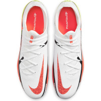 Nike Phantom GT 2 Pro Gras Voetbalschoenen (FG) Wit Rood Geel