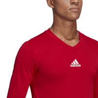 adidas Team Long Sleeve Base Layer Red