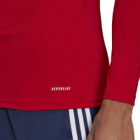 adidas Team Long Sleeve Base Layer Red