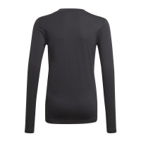 adidas Team Long Sleeve Base Layer Kids Black