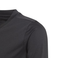 adidas Team Long Sleeve Base Layer Kids Black