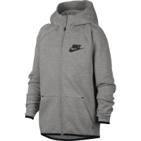 Nike Tech Fleece Hoodie Full Zip Essentials Kids Donkergrijs