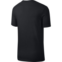 Nike Sportswear Club T-Shirt Zwart Wit