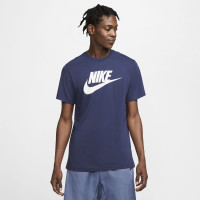 Nike NSW Icon Futura T-Shirt Blauw