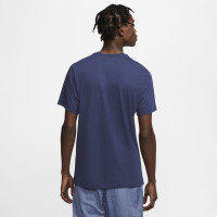 Nike NSW Icon Futura T-Shirt Blauw