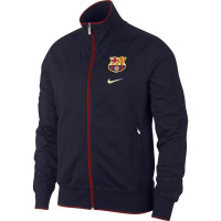 Nike FC Barcelona N98 Trainingsjack 2019-2020 Donkerblauw