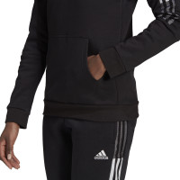 adidas Tiro 21 Sweat Hoodie Trainingspak Dames Zwart Wit