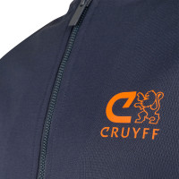 Cruyff Lotus Trainingspak Kids Donkerblauw Oranje