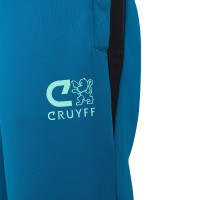 Cruyff Pointer Trainingspak Kids Blauw Zwart