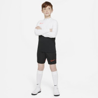 Nike Academy 21 Trainingsbroekje Kids Zwart Felrood