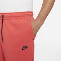 Nike Tech Fleece Broekje Lichtrood Zwart