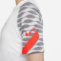 Nike Strike 21 Trainingsshirt Dames Wit Zwart Rood