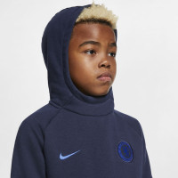 Nike Chelsea GFA Fleece Hoodie 2019-2020 Kids Donkerblauw