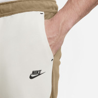 Nike Tech Fleece Trainingspak Lichtbruin Wit Zwart