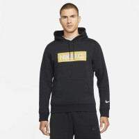 Nike F.C. Essential Fleece Hoodie Zwart Goud Wit