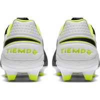 Nike Tiempo Legend 8 Academy Gras / Kunstgras Voetbalschoenen (MG) Zwart Zwart Wit