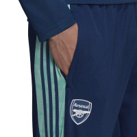 adidas Arsenal Trainingspak 2021-2022 Donkerblauw Turquoise