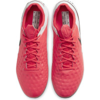 Nike Tiempo Legend 8 Elite Gras Voetbalschoenen (FG) Roze Wit Zwart