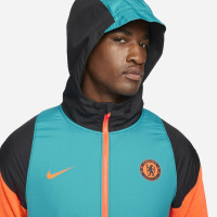 Nike Chelsea Winter Jacket Woven 2021-2022 Blauw Zwart Rood