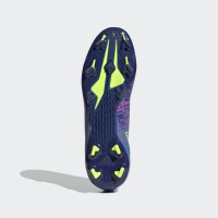 adidas X Speedflow Messi.3 Gras Voetbalschoenen (FG) Blauw Roze Geel