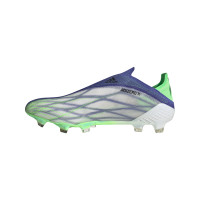 adidas X Speedflow+ Gras Voetbalschoenen (FG) Paars Wit Groen