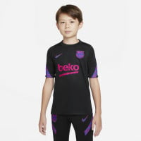 Nike FC Barcelona Strike Trainingsshirt 2021-2022 Kids Zwart Roze Blauw