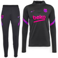 Nike Barcelona Drill Trainingspak Zwart Roze