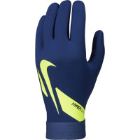 Nike Academy Hyperwarm Handschoenen Blauw Geel
