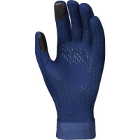 Nike Academy Hyperwarm Handschoenen Blauw Geel