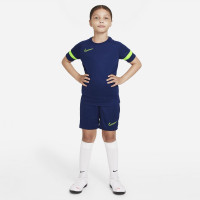 Nike Academy 21 Trainingsshirt Kids Blauw Geel