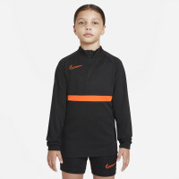 Nike Academy 21 Trainingspak Winter Warrior Kids Zwart Oranje