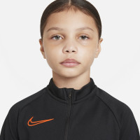 Nike Academy 21 Trainingspak Winter Warrior Kids Zwart Oranje