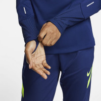 Nike Therma-Fit Strike Trainingstrui Dames Blauw Geel