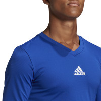 adidas Team Ondershirt Lange Mouwen Blauw