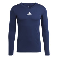 adidas Team Long Sleeve Base Layer Dark Blue