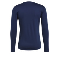 adidas Team Long Sleeve Base Layer Dark Blue