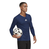 adidas Team Long Sleeve Base Layer Dark Blue
