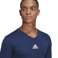 adidas Team Long Sleeve Base Layer Dark Blue