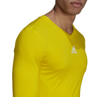 adidas Team Ondershirt Lange Mouwen Geel