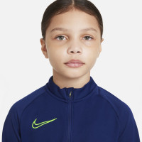 Nike Academy 21 Drill Trainingstrui Kids Blauw Geel