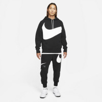 Nike Sportswear Tech Fleece Hoodie Swoosh Zwart Wit