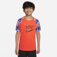 Nike KM Dri-Fit Trainingsset Kids Rood Zwart Paars
