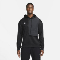 Nike F.C. Dri-Fit Hoodie Zwart Zilver