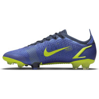 Nike Mercurial Vapor 14 Elite Gras Voetbalschoenen (FG) Blauw Geel Zwart