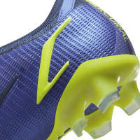 Nike Mercurial Vapor 14 Elite Gras Voetbalschoenen (FG) Blauw Geel Zwart